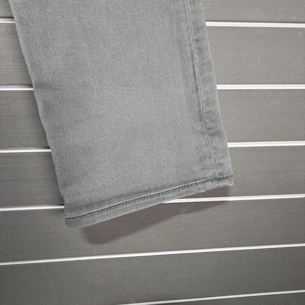 Outpost Makers Slim Straight Grey Jeans Mens 30x32 Stretch Denim Pants‎